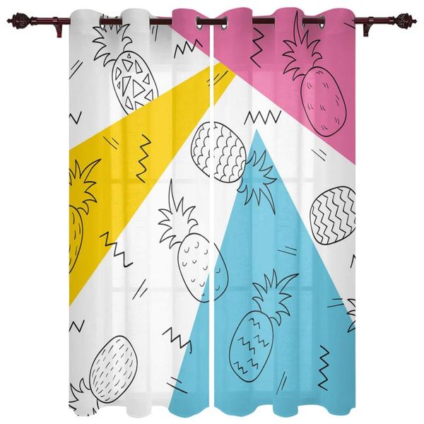 exquisite home curtains pineapple geometric colorful living room bedroom kitchen translucent polyester decorative curtain & drapes
exquisite home curtains pineapple geometric colorful living room bedroom kitchen translucent polyester decorative curtain & drapes