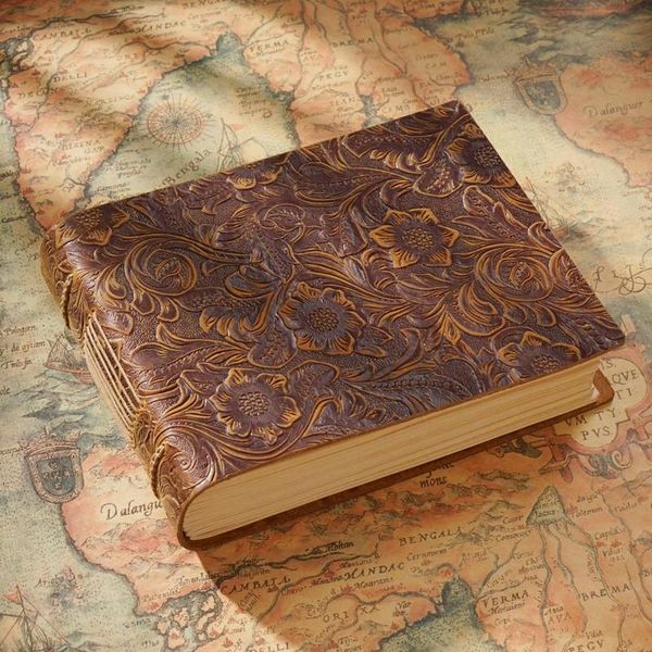 genuine leather notepad 400p notebook journals gift sketchbook personal travel diary stationery office school supplies notepads, Purple;pink
genuine leather notepad 400p notebook journals gift sketchbook personal travel diary stationery office school supplies notepads, Purple;pink
