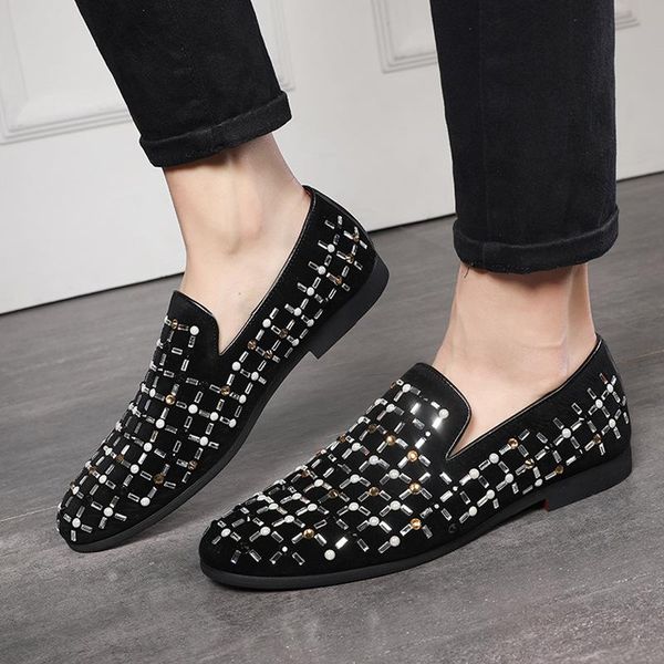 dress shoes 2021 men casual fashion leather loafers slip on men's nusiness plus size, Black
dress shoes 2021 men casual fashion leather loafers slip on men's nusiness plus size, Black
