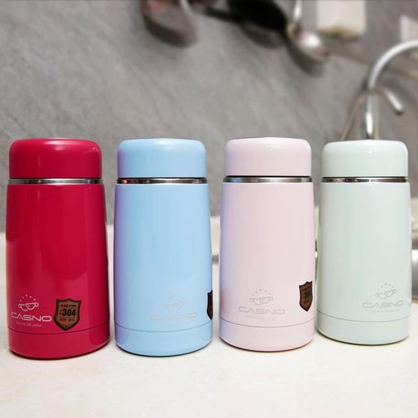 water bottles casno 240ml outdoor stainless steel bottle leak-proof seal sport drinking travel sports cola styl
water bottles casno 240ml outdoor stainless steel bottle leak-proof seal sport drinking travel sports cola styl