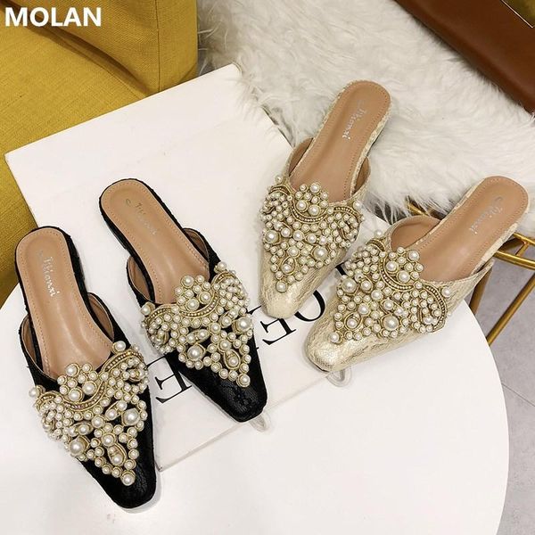 brand designer 2021 spring fashion luxury pearl flat slipper lace socofy shoes slip on loafers mules flip flops mujer slippers, Black
brand designer 2021 spring fashion luxury pearl flat slipper lace socofy shoes slip on loafers mules flip flops mujer slippers, Black