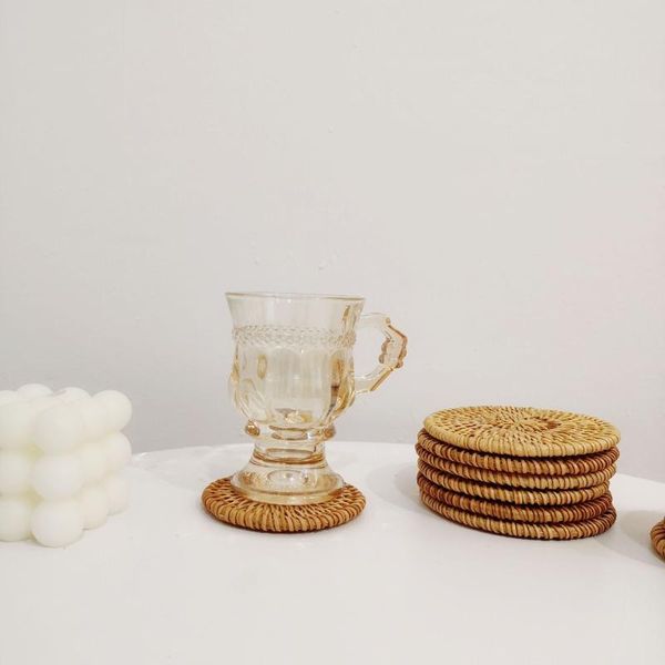 mats & pads ins rattan hand-woven placemat nordic japanese heat insulation pad anti-scald bowl mat shooting props
mats & pads ins rattan hand-woven placemat nordic japanese heat insulation pad anti-scald bowl mat shooting props