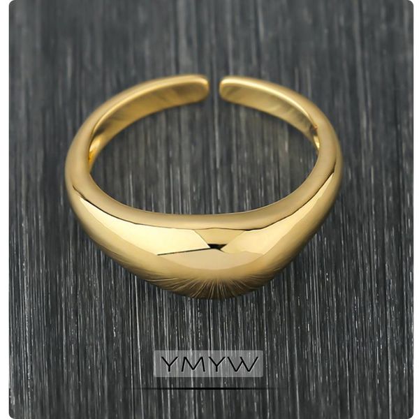 cluster rings ymyw charm gold open ring for women smooth trendy fashion simple brand temperament copper jewelry femal gift, Golden;silver
cluster rings ymyw charm gold open ring for women smooth trendy fashion simple brand temperament copper jewelry femal gift, Golden;silver