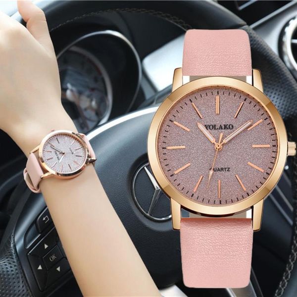 wristwatches fashion casual ladies quartz wrist watch pink simple retro women watches yolako female vintage leather clock, Slivery;brown
wristwatches fashion casual ladies quartz wrist watch pink simple retro women watches yolako female vintage leather clock, Slivery;brown