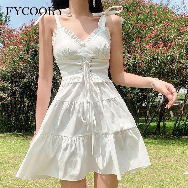 casual dresses sweet suspender white tutu dress women 2021 french bandage fashion ruffle sleeveless midi female, Black;gray
casual dresses sweet suspender white tutu dress women 2021 french bandage fashion ruffle sleeveless midi female, Black;gray