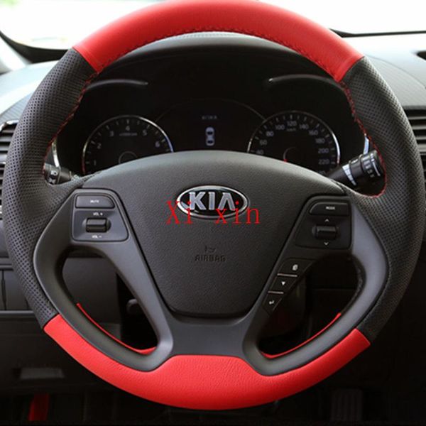 steering wheel covers for kia k2/k5/ sorento diy custom hand-stitched leather cover car interior accessories
steering wheel covers for kia k2/k5/ sorento diy custom hand-stitched leather cover car interior accessories