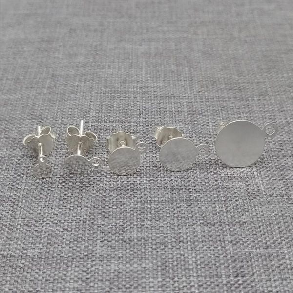 10prs of 925 sterling silver stud earring posts closed ring 3mm 4mm 5mm 6mm 8mm, Golden;silver
10prs of 925 sterling silver stud earring posts closed ring 3mm 4mm 5mm 6mm 8mm, Golden;silver