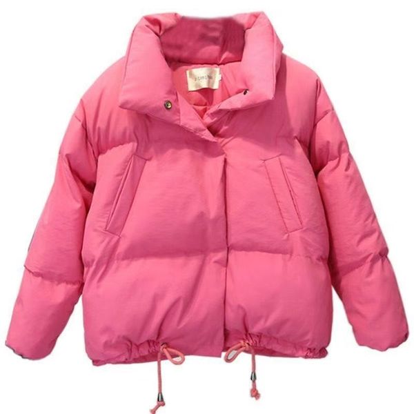 women short jacket stand zipper parka winter jacket coat fashion autumn solid warm casual padded parka female coat women 210930, Black
women short jacket stand zipper parka winter jacket coat fashion autumn solid warm casual padded parka female coat women 210930, Black