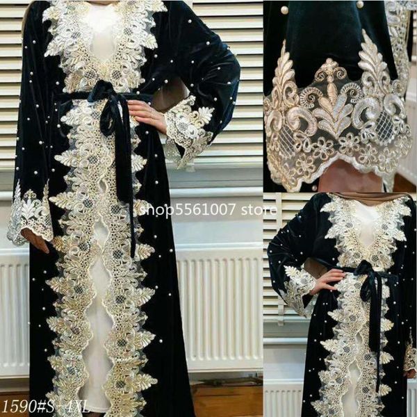ethnic clothing 4xl oversized fashion lace embroidery muslim abaya female full length prayer diamond beading islamic cardigan robes belt, Red
ethnic clothing 4xl oversized fashion lace embroidery muslim abaya female full length prayer diamond beading islamic cardigan robes belt, Red
