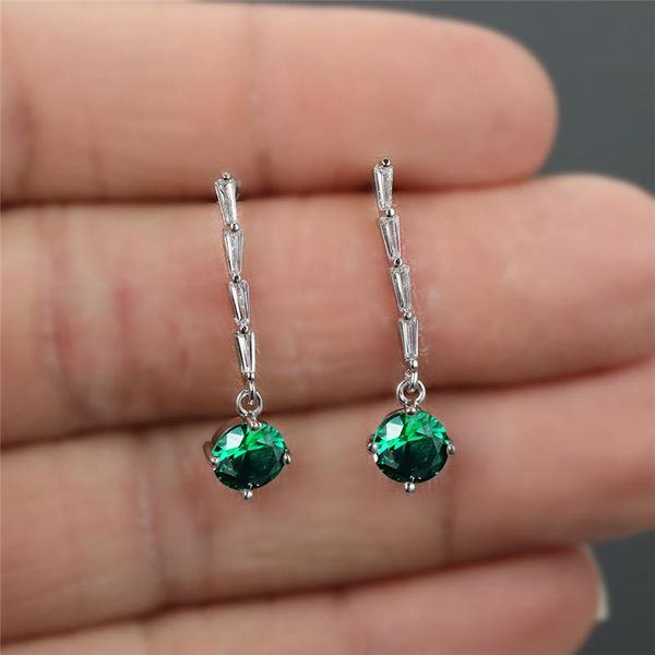 dangle & chandelier rainbow round stone earrings classic female green crystal drop rose gold silver color wedding for women
dangle & chandelier rainbow round stone earrings classic female green crystal drop rose gold silver color wedding for women