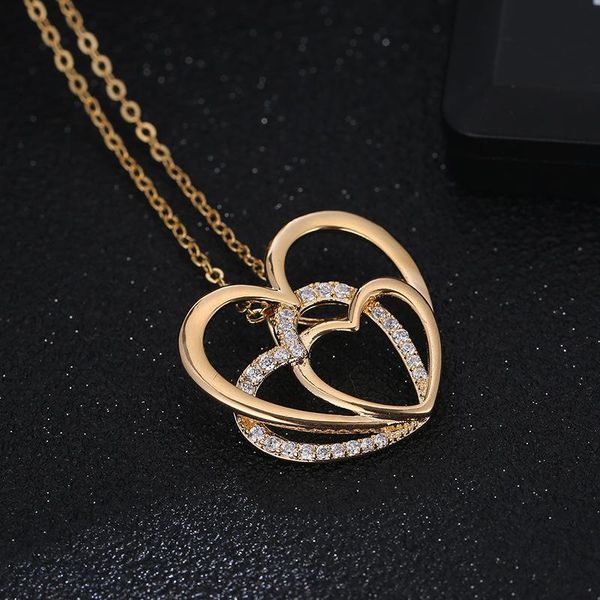 pendant necklaces lady temperament colorful butterfly necklace fashion love copper plated gold women's jewelry accessories, Silver
pendant necklaces lady temperament colorful butterfly necklace fashion love copper plated gold women's jewelry accessories, Silver