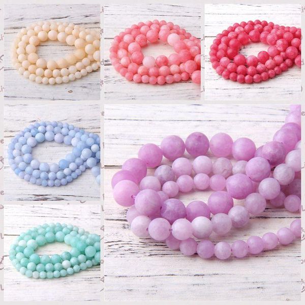 other 6-12mm dull polish matte angelites stone natural angelite gems beads crystal multi colors loose for jewelry making diy 15"
other 6-12mm dull polish matte angelites stone natural angelite gems beads crystal multi colors loose for jewelry making diy 15"