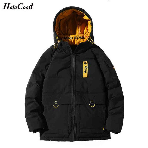 halacood plus size winter jacket men thicken white duck down coats hooded feather parka jackets multi pockets, Black
halacood plus size winter jacket men thicken white duck down coats hooded feather parka jackets multi pockets, Black