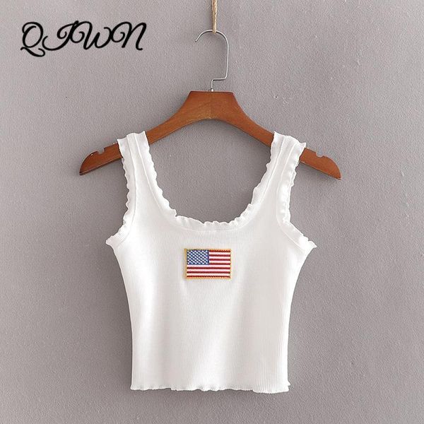 women's tanks & camis high street fashion tide brand women summer european embroidery flag wave side backless t-shirt vest nm9v, White
women's tanks & camis high street fashion tide brand women summer european embroidery flag wave side backless t-shirt vest nm9v, White