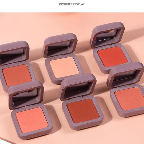 blush makeup powder face professional maquiagem with 6-colors soft-smooth natural palette
blush makeup powder face professional maquiagem with 6-colors soft-smooth natural palette