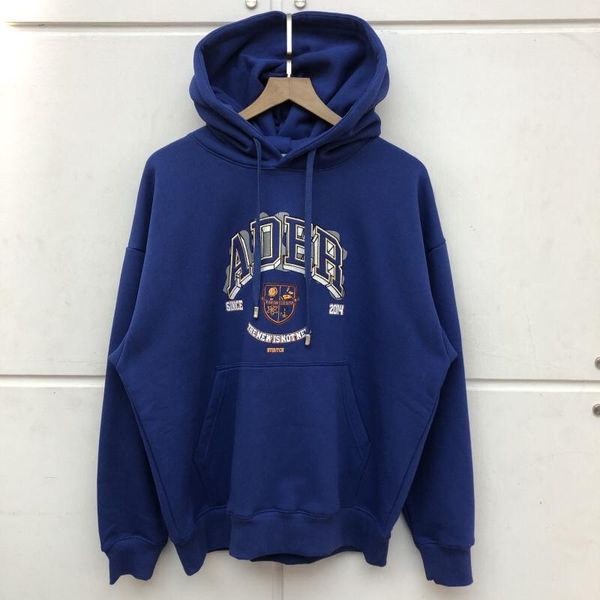 men's hoodies & sweatshirts 2021fw ader error hoodie women's trendy embroidery print logo adererror dark blue z-stitch pullover, Black
men's hoodies & sweatshirts 2021fw ader error hoodie women's trendy embroidery print logo adererror dark blue z-stitch pullover, Black
