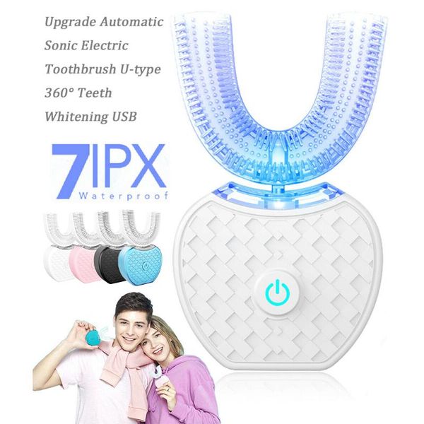 smart electric toothbrush 360 degrees automatic sonic intelligent u type tooth brush usb charging whitening blue ligh
smart electric toothbrush 360 degrees automatic sonic intelligent u type tooth brush usb charging whitening blue ligh