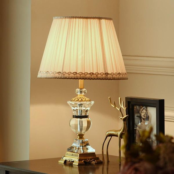 table lamps crystal desk lights luxury modern contemporary fabric for foyer living room office creative bed el
table lamps crystal desk lights luxury modern contemporary fabric for foyer living room office creative bed el