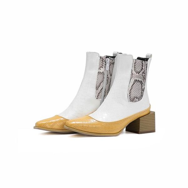 boots women fashion botas mujer short zapatos de booties ankle zipper elegant high heels 7cm party shoes serpentine, Black
boots women fashion botas mujer short zapatos de booties ankle zipper elegant high heels 7cm party shoes serpentine, Black