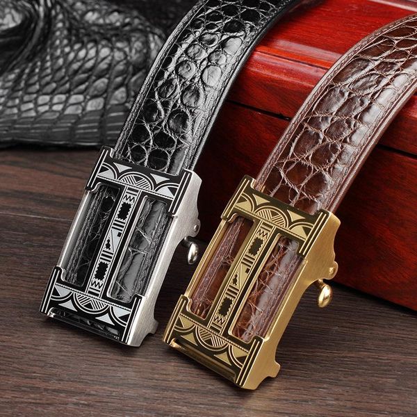 belts mens real crocodile men genuine slide automatic buckle high grade business casual pants belt for man leather women, Black;brown
belts mens real crocodile men genuine slide automatic buckle high grade business casual pants belt for man leather women, Black;brown