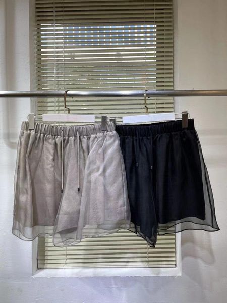 women's shorts runway streetwear women silk mini 2021 summer fashion high elastic waist beading top, White;black
women's shorts runway streetwear women silk mini 2021 summer fashion high elastic waist beading top, White;black