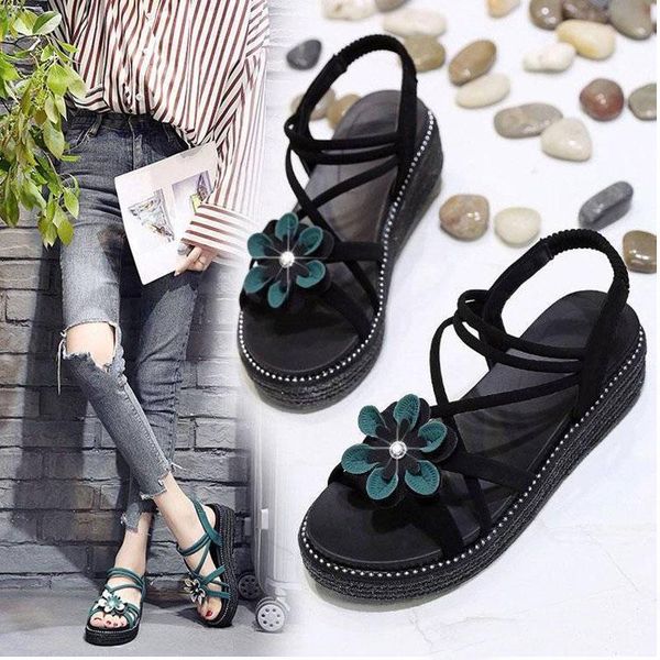 dress shoes girls ankle elastic strap sandals roman women flowers pearls slingback ladies platform gladiator sandal size35- 43, Black
dress shoes girls ankle elastic strap sandals roman women flowers pearls slingback ladies platform gladiator sandal size35- 43, Black