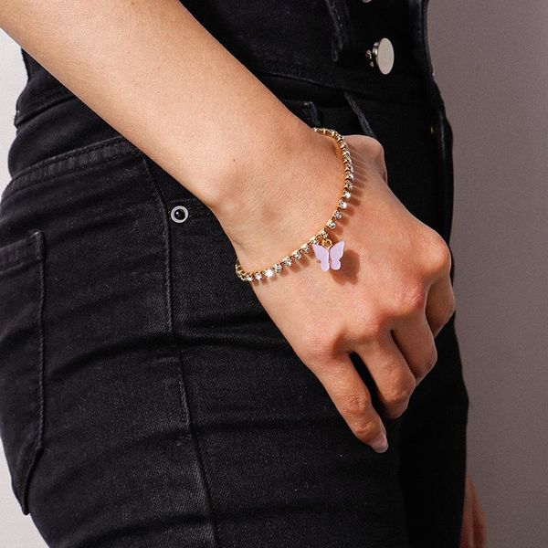 charm bracelets sindlan kpop gold chain crystal butterfly bracelet for women boho cute animal female y2k fashion jewelry pulseras bijoux fem, Golden;silver
charm bracelets sindlan kpop gold chain crystal butterfly bracelet for women boho cute animal female y2k fashion jewelry pulseras bijoux fem, Golden;silver