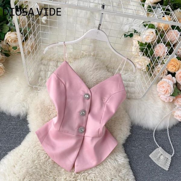 temperament camisole scheming bare women tanks back elastic waist slim lotus leaf pendulum outside wearing short coat, White
temperament camisole scheming bare women tanks back elastic waist slim lotus leaf pendulum outside wearing short coat, White
