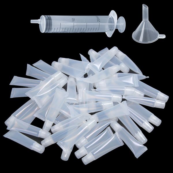 100pcs 5/10/15ml empty lip gloss tubes lipstick lipbalm soft bottle makeup squeeze clear cosmetic container squeeze dispensing tool
100pcs 5/10/15ml empty lip gloss tubes lipstick lipbalm soft bottle makeup squeeze clear cosmetic container squeeze dispensing tool