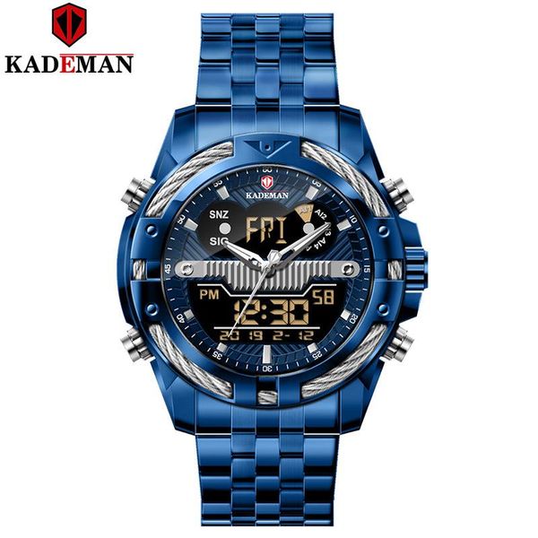 wristwatches kademan 9076 luxury quartz wristwatch men sport watches stainless steel band chronograph clock waterproof watch, Slivery;brown
wristwatches kademan 9076 luxury quartz wristwatch men sport watches stainless steel band chronograph clock waterproof watch, Slivery;brown