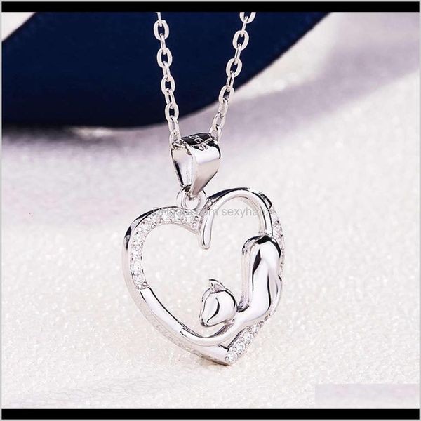 necklaces & pendants jewelry drop delivery 2021 creative s925 sterling sier cat pendant womens necklace trend 6uf3l, Silver
necklaces & pendants jewelry drop delivery 2021 creative s925 sterling sier cat pendant womens necklace trend 6uf3l, Silver