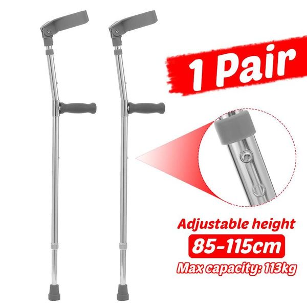 pair adjustable height outdoor indoor underarm crutches crutch walking aid aluminium sticks trekking poles
pair adjustable height outdoor indoor underarm crutches crutch walking aid aluminium sticks trekking poles