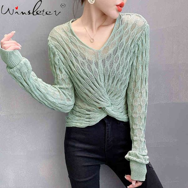 women's knits & tees fall winter korean style knitted sweater fashion v-neck hollow out women all match female casual jumper, White
women's knits & tees fall winter korean style knitted sweater fashion v-neck hollow out women all match female casual jumper, White