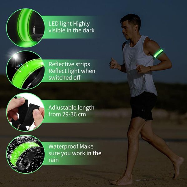 arm warmer belt bike led armband safety sports reflective strap snap wrap band drop 2021 elbow & knee pads, Black;gray
arm warmer belt bike led armband safety sports reflective strap snap wrap band drop 2021 elbow & knee pads, Black;gray
