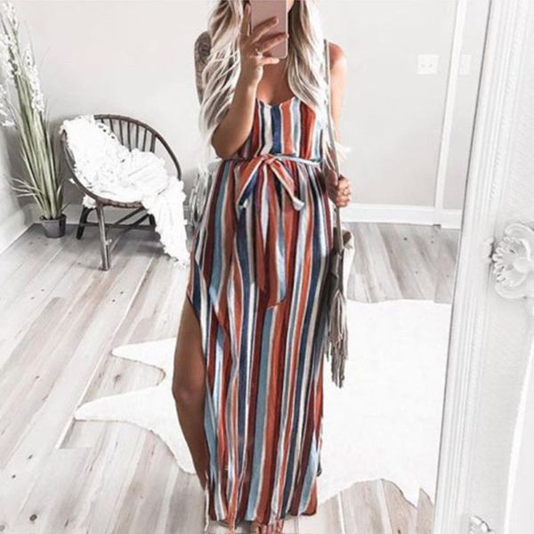 maternity dresses women's dress pregnanty strap sleeveless fork openin print stripe vestidos femininos robe femme ete 2021, White
maternity dresses women's dress pregnanty strap sleeveless fork openin print stripe vestidos femininos robe femme ete 2021, White