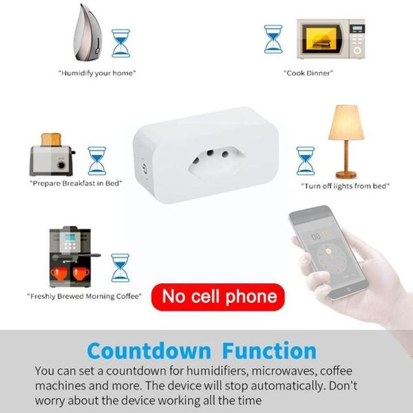 smart power plugs brazil socket wifi for tuya zigbee voice 3.0 16a with control plug metering s1v3
smart power plugs brazil socket wifi for tuya zigbee voice 3.0 16a with control plug metering s1v3