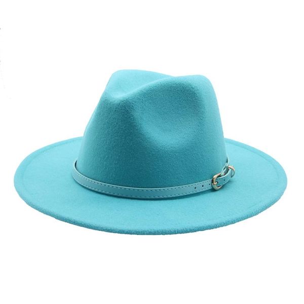 wide brim hats fedora men women solid lake blue belt band felted spring winter casual outdoor formal dress jazz caps, Blue;gray
wide brim hats fedora men women solid lake blue belt band felted spring winter casual outdoor formal dress jazz caps, Blue;gray