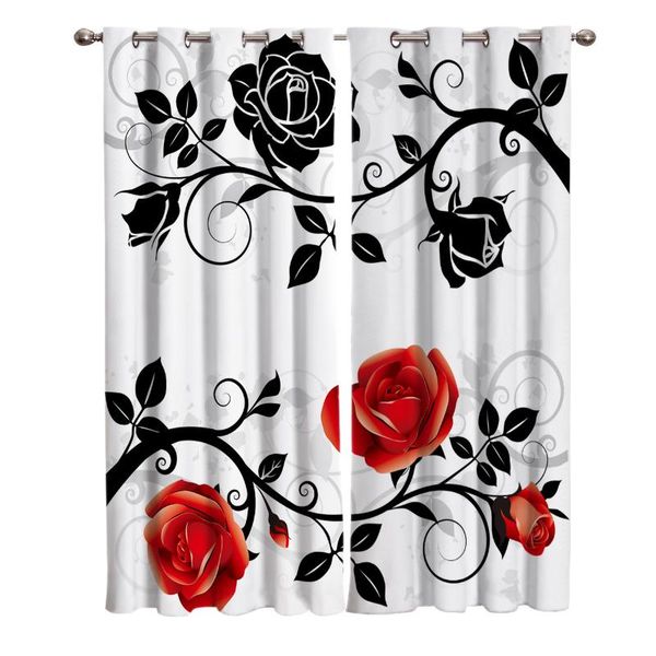 curtain & drapes red and black rose window curtains scenic for living room decorative items
curtain & drapes red and black rose window curtains scenic for living room decorative items
