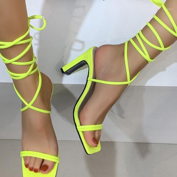 sandals woman summer candy color narrow band lace-up peep toes ladies shoes rubber fashion female mid heel 20211, Black
sandals woman summer candy color narrow band lace-up peep toes ladies shoes rubber fashion female mid heel 20211, Black