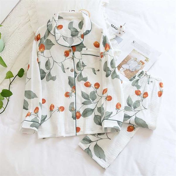 spring and autumn ladies pajamas 100% cotton long-sleeved home wear comfortable plus size summer thin sleepwear women 211112, Black;red
spring and autumn ladies pajamas 100% cotton long-sleeved home wear comfortable plus size summer thin sleepwear women 211112, Black;red