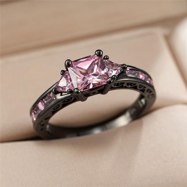 wedding rings punk female pink crystal stone ring charm 14kt black gold for women luxury bride square zircon engagement, Slivery;golden
wedding rings punk female pink crystal stone ring charm 14kt black gold for women luxury bride square zircon engagement, Slivery;golden