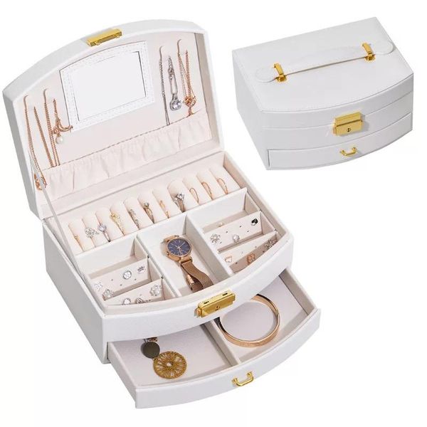 storage drawers drawer jewelry organizer box with mirror bracelet necklace earring display stand, dressing table makeup organizador
storage drawers drawer jewelry organizer box with mirror bracelet necklace earring display stand, dressing table makeup organizador