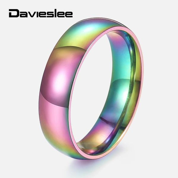 wedding rings colorful rainbow ring for men women stainless steel polished mens band magic color punk jewelry dropship 6mm lkr167, Slivery;golden
wedding rings colorful rainbow ring for men women stainless steel polished mens band magic color punk jewelry dropship 6mm lkr167, Slivery;golden