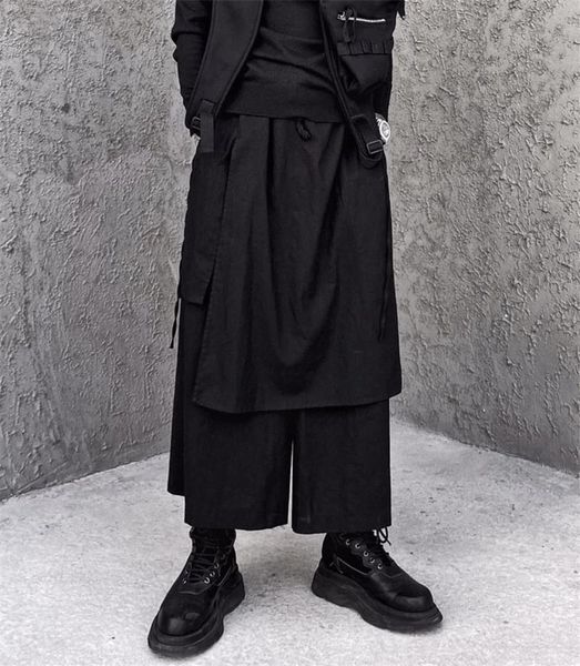 dark black skirt pants male ins loose wide-leg casual niche design irregular nine-point men's
dark black skirt pants male ins loose wide-leg casual niche design irregular nine-point men's
