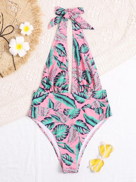 women's swimwear 2021 european and american one piece printed swimsuit amazon foreign trade bikini, White;black
women's swimwear 2021 european and american one piece printed swimsuit amazon foreign trade bikini, White;black