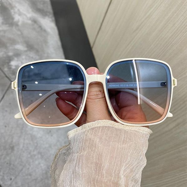 sunglasses vintage oversize square women brand big frame sun glasses black fashion gradient female oculos, White;black
sunglasses vintage oversize square women brand big frame sun glasses black fashion gradient female oculos, White;black