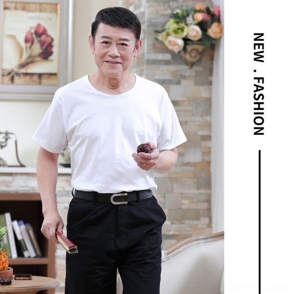 ixw middle aged and old men' short vest cotton sleeve men' ank ops - pure cotton t-shirt waistcoat loose old man' shirt fa, White;black
ixw middle aged and old men' short vest cotton sleeve men' ank ops - pure cotton t-shirt waistcoat loose old man' shirt fa, White;black