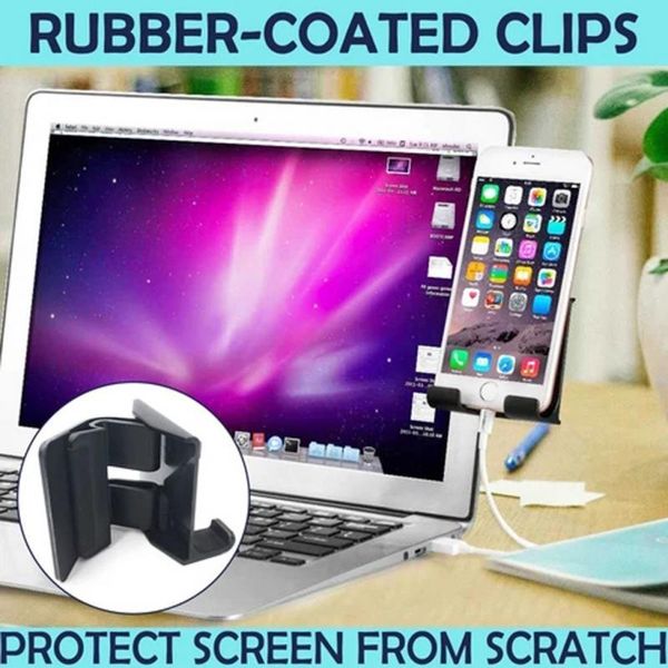 dual monitor display clip stand lapside mount tablet computer screen phone holder bracket cell mounts & holders
dual monitor display clip stand lapside mount tablet computer screen phone holder bracket cell mounts & holders