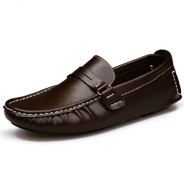 dress shoes fashion soft leather men loafers handmade casual moccasins for flat size 38-48 driving e027, Black
dress shoes fashion soft leather men loafers handmade casual moccasins for flat size 38-48 driving e027, Black