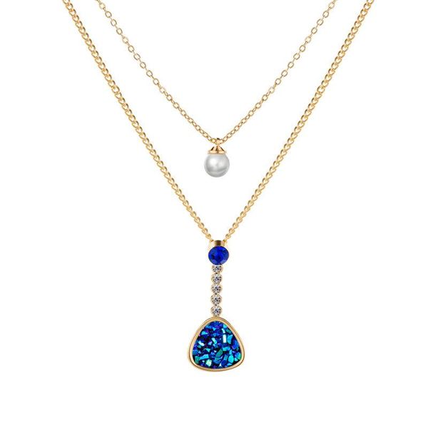 pendant necklaces doreen box pearl colorful triangle rhinestone multilayer necklace christmas gift women wedding fashion jewelry, Silver
pendant necklaces doreen box pearl colorful triangle rhinestone multilayer necklace christmas gift women wedding fashion jewelry, Silver